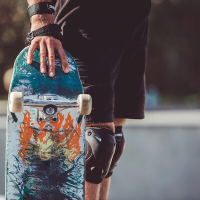 Skateboarding
