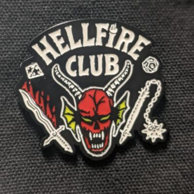 Hellfire Club Pin Badge